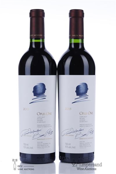 OPUS ONE 2015 - Mondavi/Rothschild - 2 Bottles