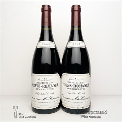 VOSNE ROMANEE AUX BRULEES 2005 - Meo Camuzet - 2 Bottles
