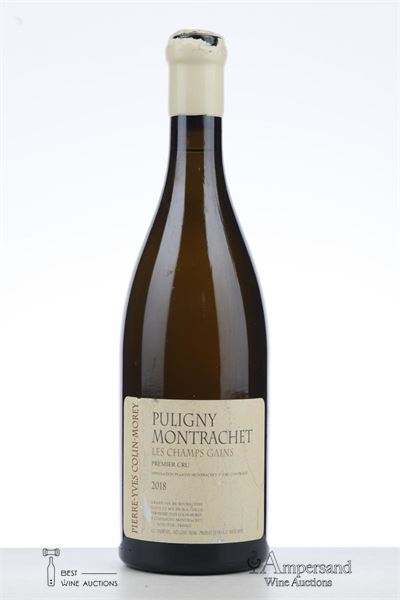PULIGNY MONTRACHET LES CHAMPS GAINS 2018 - Pierre Yves Colin Morey - 1 Bottle