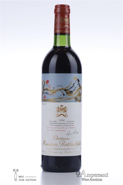 MOUTON ROTHSCHILD 1981 - Mc - 1 Bottle