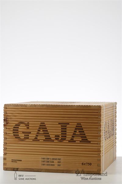GAJA ASSORTMENT BOX 6 BOTTLES 2007 - Gaja - 6 Bottles - Owc 6