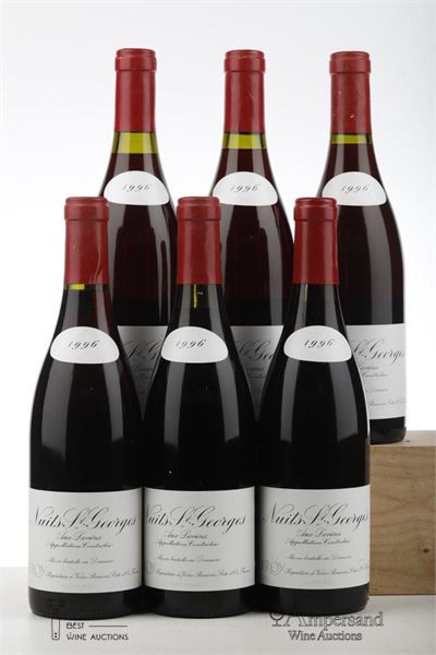 NUITS ST GEORGES AUX LAVIERES 1996 - Leroy - 6 Bottles
