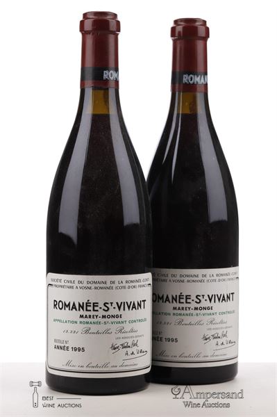 ROMANEE ST VIVANT 1995 - Domaine de la Romanee Conti - 2 Bottles