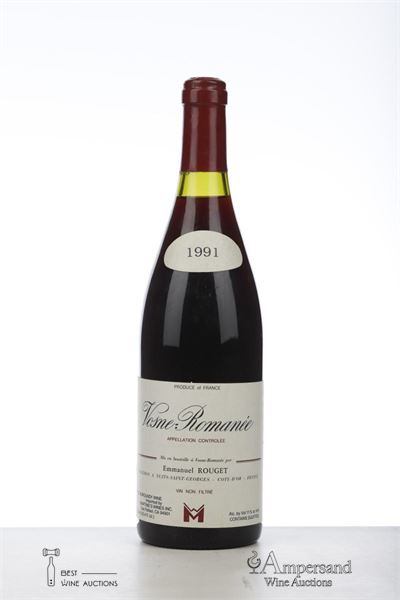 VOSNE ROMANEE 1991 - Emmanuel Rouget - 1 Bottle