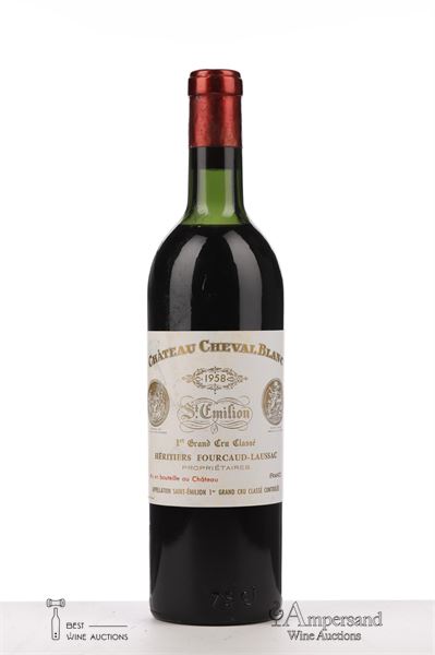 CHEVAL BLANC 1958 - Mc - 1 Bottle