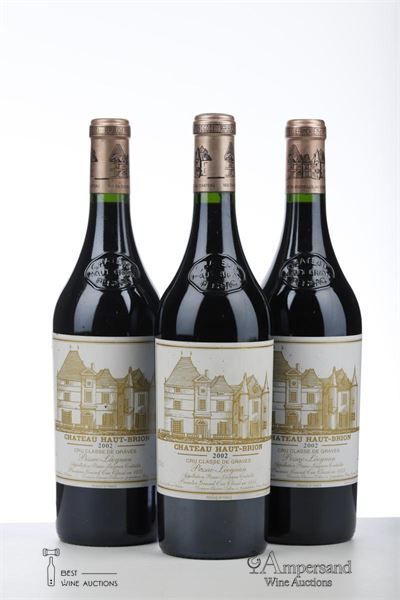 HAUT BRION 2002 - Mc - 3 Bottles