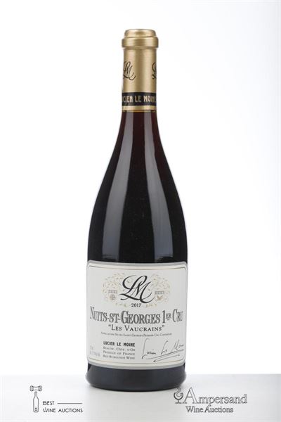 NUITS ST GEORGES LES VAUCRAINS 2017 - Lucien Le Moine - 1 Bottle