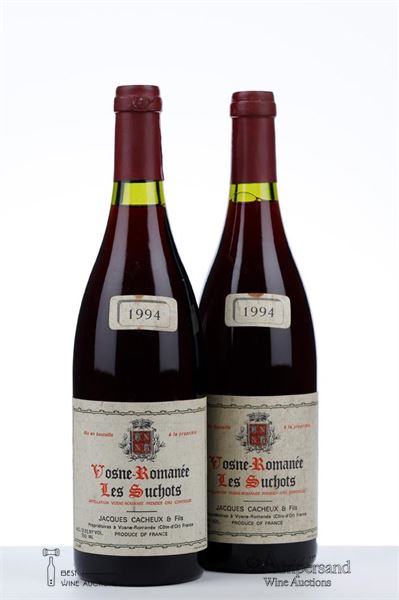 VOSNE ROMANEE LES SUCHOTS 1994 - Jacques Cacheux - 2 Bottles