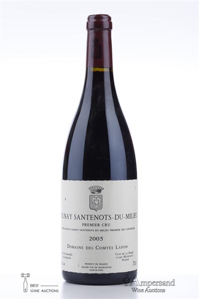 VOLNAY SANTENOTS DU MILIEU 2005 - Comtes Lafon - 1 Bottle