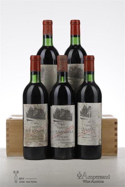 EVANGILE 1971 - Mc - 5 Bottles