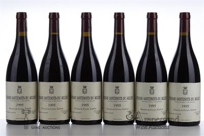 VOLNAY SANTENOTS DU MILIEU 1995 - Comtes Lafon - 12 Bottles