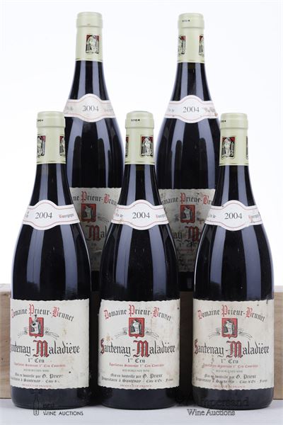 SANTENAY MALADIERE 2004 - Prieur Brunet - 5 Bottles