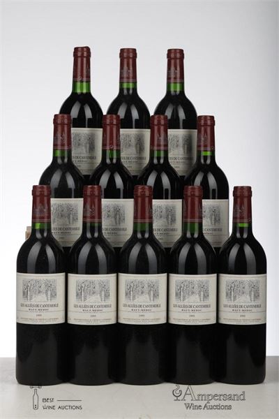 LES ALLEES DE CANTEMERLE 1995 - Mc - 12 Bottles - Owc 12