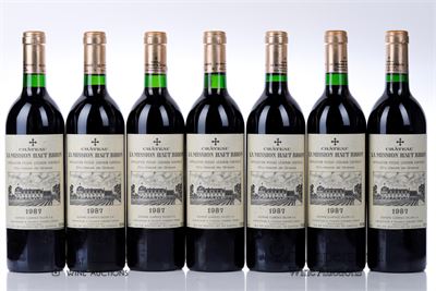 MISSION HAUT BRION 1987 - Mc - 7 Bottles - Owc 12