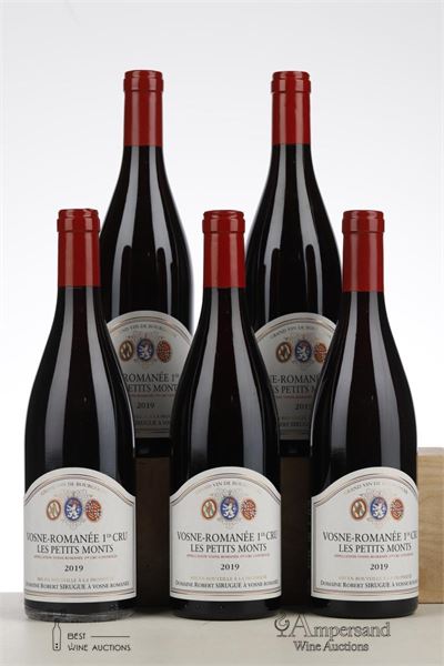 VOSNE ROMANEE LES PETITS MONTS 2019 - Robert Sirugue - 5 Bottles