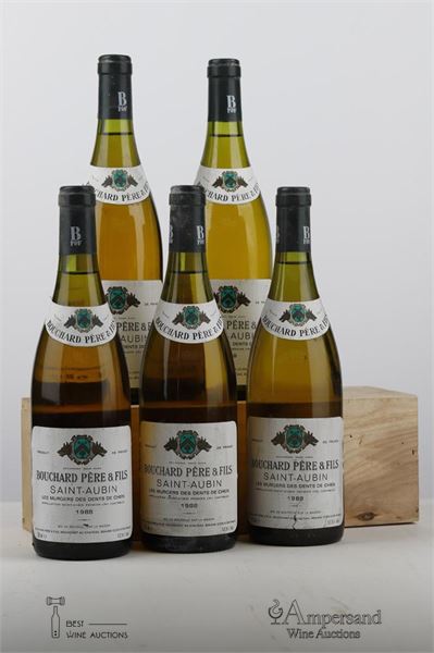 SAINT AUBIN LES MURGERS DES DENTS DE CHIEN 1988 - Bouchard - 5 Bottles