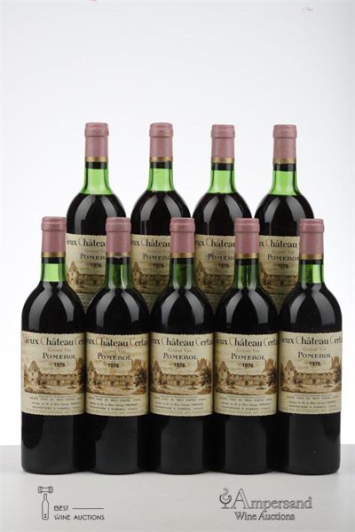 VIEUX CHATEAU CERTAN 1976 - Mc - 9 Bottles - Owc 12