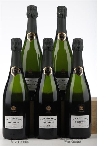 BOLLINGER LA GRANDE ANNEE 2002 - Bollinger - 5 Bottles