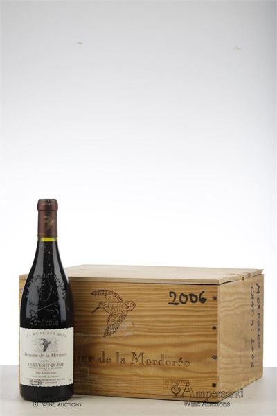 CHATEAUNEUF DU PAPE LA REINE DES BOIS 2006 - Domaine de la Mordoree - 6 Bottles - Owc6