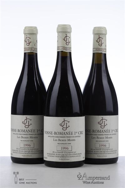 VOSNE ROMANEE LES BEAUX MONTS 1996 - JJ Confuron - 3 Bottles
