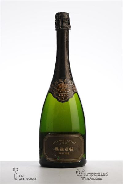 KRUG VINTAGE BRUT 1981 - Krug - 1 Bottle