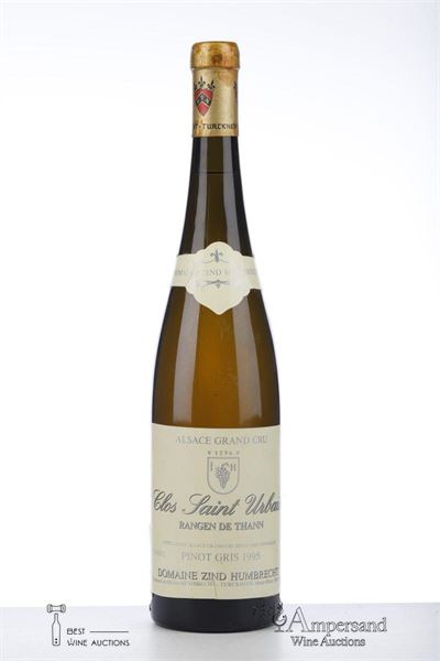 PINOT GRIS CLOS ST URBAIN RANGEN DE THANN 1995 - Zind Humbrecht - 1 Bottle