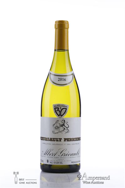 MEURSAULT PERRIERES 2016 - Albert Grivault - 1 Bottle