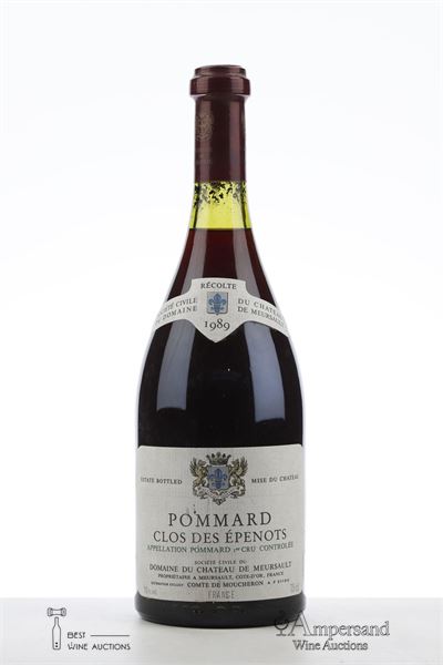 POMMARD CLOS DES EPENOTS 1989 - Chateau de Meursault - 1 Bottle