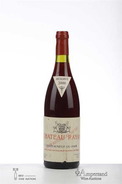 CHATEAUNEUF DU PAPE RAYAS 2000 - Reynaud - 1 Bottle