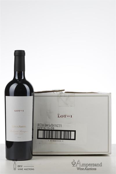 CABERNET SAUVIGNON LOT NR 1 2014 - Louis M. Martini - 6 Bottles - Oc 6