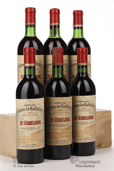 CANON LA GAFFELIERE 1970 - Mc - 6 Bottles