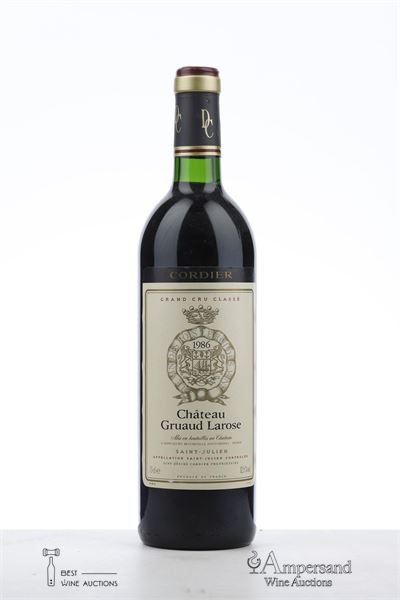 GRUAUD LAROSE 1986 - Mc - 1 Bottle