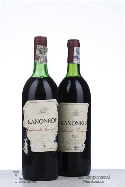 KANONKOP CABERNET SAUVIGNON 1983 - Kanonkop - 2 Bottles