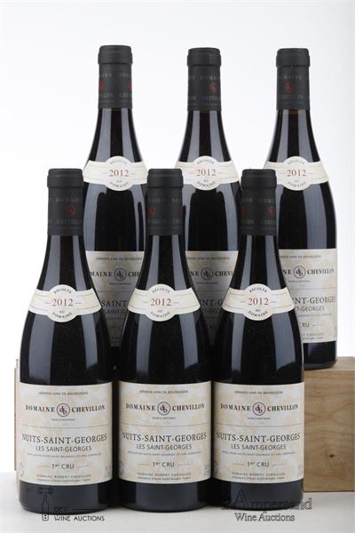 NUITS ST GEORGES LES ST GEORGES 2012 - Robert Chevillon - 6 Bottles