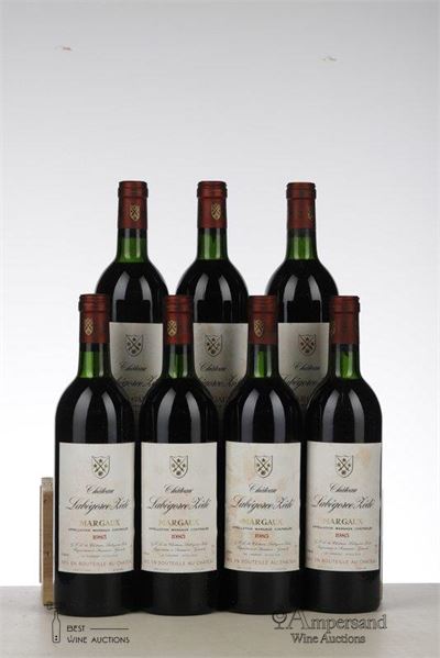 LABEGORCE ZEDE 1985 - Mc - 7 Bottles - Owc 12