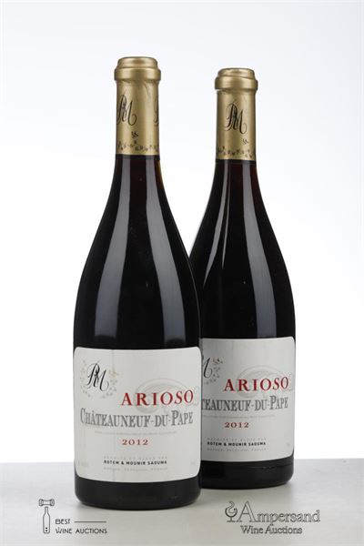 CHATEAUNEUF DU PAPE ARIOSO 2012 - Rotem et Mounir Saouma - 2 Bottles