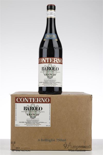 BAROLO CASCINA FRANCIA 2018 - Giacomo Conterno - 6 Bottles - Oc 6