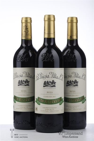 LA RIOJA ALTA GRAN RESERVA 904 2005 - La Rioja Alta - 3 Bottles