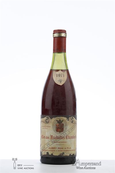 CHAMBERTIN CLOS DES RUCHOTTES 1971 - Aubry - 1 Bottle