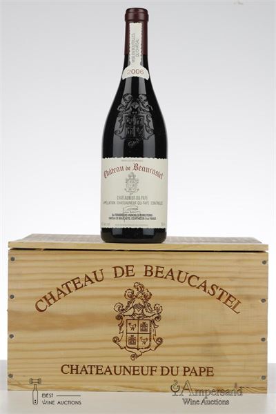 CHATEAUNEUF DU PAPE BEAUCASTEL 2006 - Beaucastel - 6 Bottles - Owc 6
