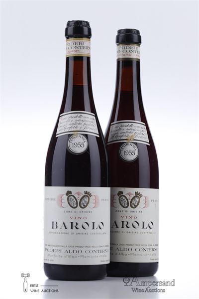 BAROLO MONFORTE PERNO 1955 - Aldo Conterno - 2 Bottles