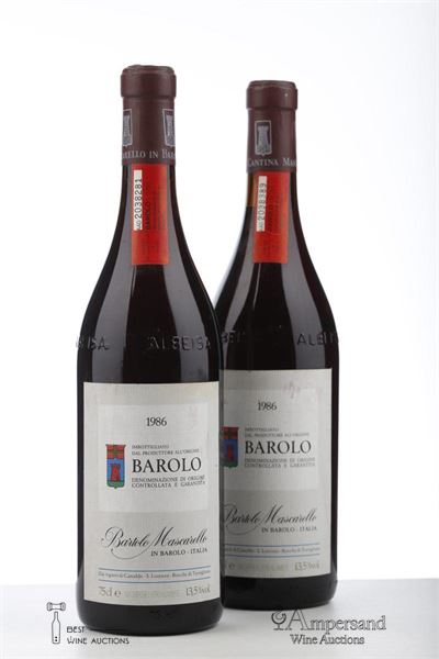 BAROLO 1986 - Bartolo Mascarello - 2 Bottles