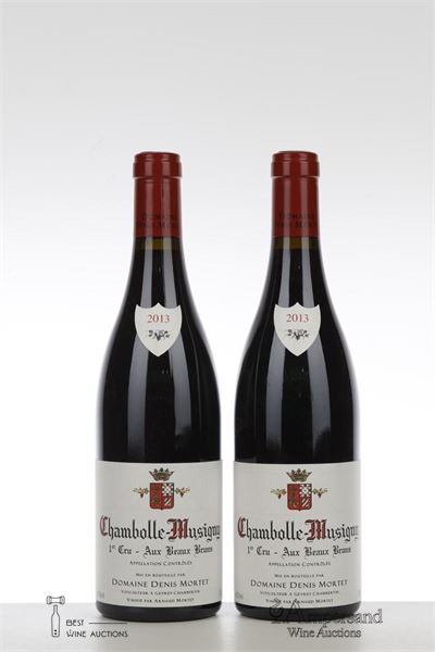 CHAMBOLLE MUSIGNY AUX BEAUX BRUNS 2013 - Denis Mortet - 2 Bottles