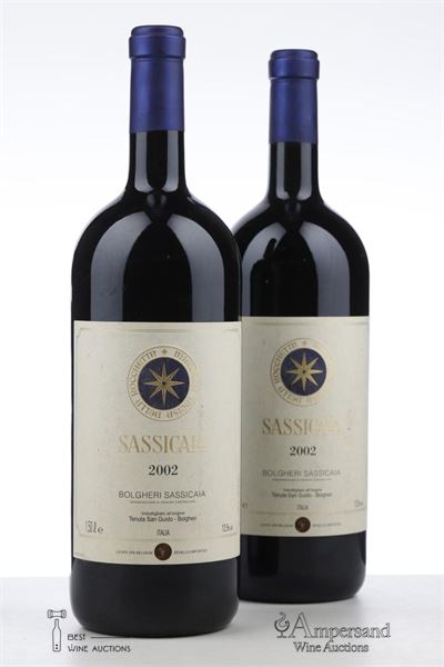 SASSICAIA 2002 - Tenuta San Guido - 2 Magnums