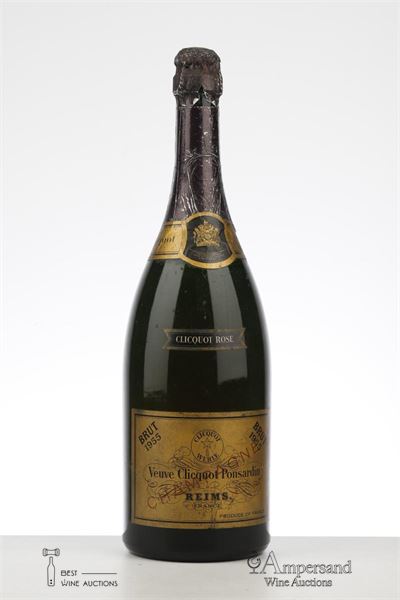 VEUVE CLICQUOT BRUT ROSE 1955 - Veuve Clicquot Ponsardin - 1 Magnum