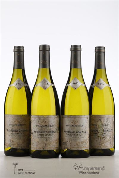 MEURSAULT CHARMES 2015 - Domaine Michelot - 4 Bottles