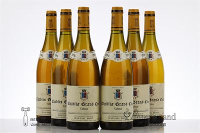 CHABLIS VALMUR 1996 - Jean-Paul Droin - 6 Bottles