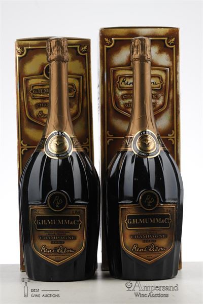 MUMM CUVEE RENE LALOU 1985 - Mumm - 2 Magnums - Oc 1