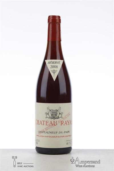 CHATEAUNEUF DU PAPE RAYAS 2008 - Reynaud - 1 Bottle