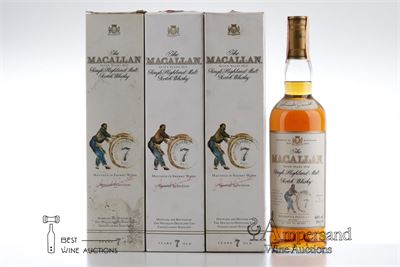 MACALLAN 7 Y - Giovinetti - Alc 40% - 3 Bottles - Oc 1